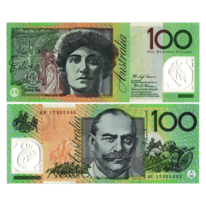 100 Australian Dollar Banknotes Online