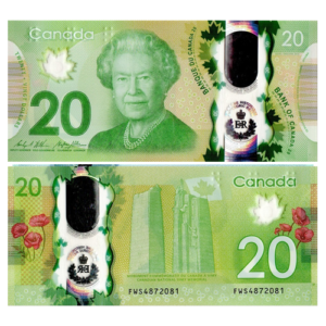 Buy 20 Canadian Dollar Online