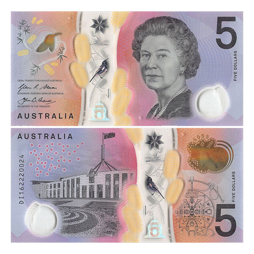 Buy 5 Australian Dollars Online