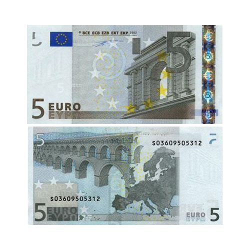 Buy 5 Euro Banknotes Online