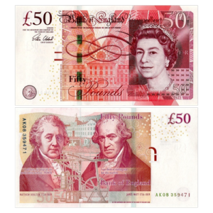 Buy 50 Pound Banknotes Online