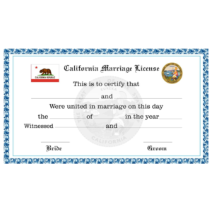 Buy Marriage Certificate Online