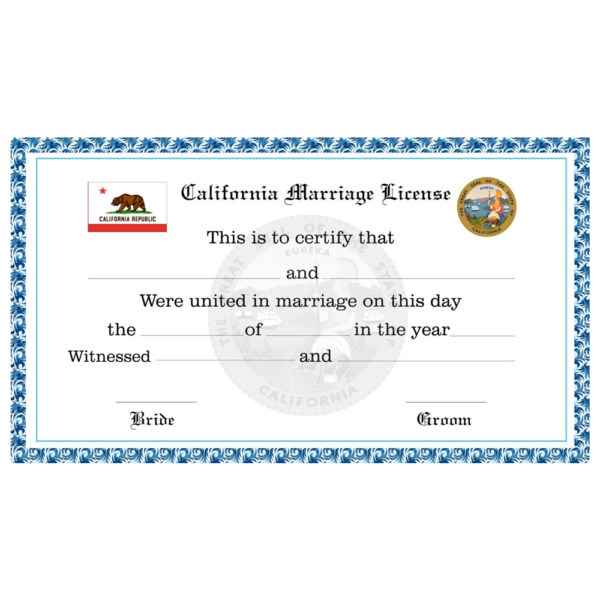 Buy Marriage Certificate Online